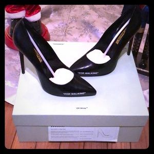 110 leather pumps from Off-White. Open to offers.